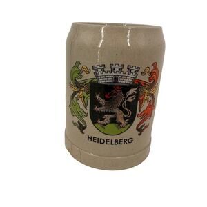 Heidelberg Vintage German Mug Stein Stoneware .5 L